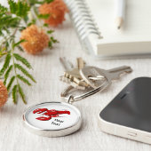 ロブスタープレミアムキーチェーンテンプレート キーホルダー (側面)