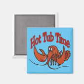 ロブスターホットタブ マグネット (正面/裏面)