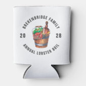 ロブスターボイルアニュアルファミリー懇親会夏パーティー 缶クーラー (正面)