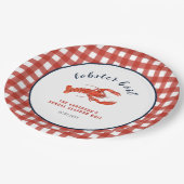 ロブスターボイルサマーファミリー懇親会 ペーパープレート (アングル)