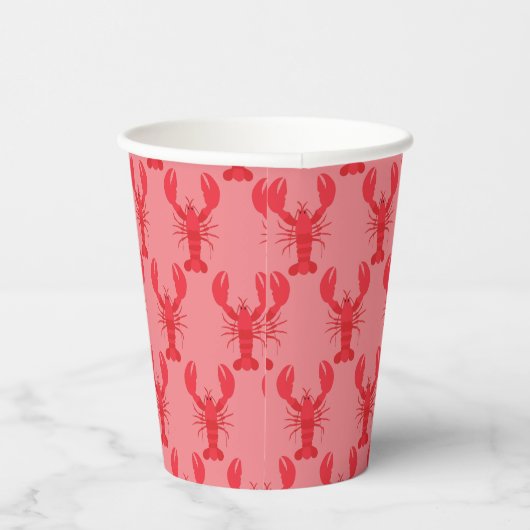ロブスターボイルバースデーパーティーかわいいキッズブラウニー 紙コップ (右)