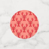 ロブスターボイルバースデーパーティーかわいい子供たち コンフェッティ (スモール正面)