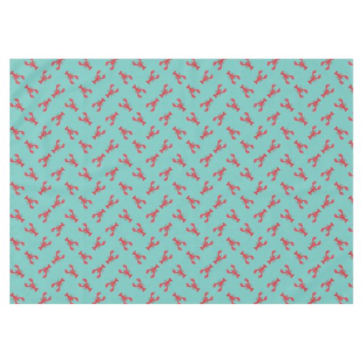 ロブスターボイルバースデーパーティーかわいい子供たち テーブルクロス (正面(横))