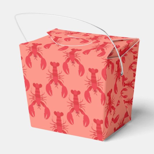 ロブスターボイルバースデーパーティーかわいい子供たち フェイバーボックス (裏面サイド)