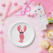 ロブスターボウタイ紙プレート ペーパープレート (パーティー)