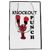 ロブスターボクシングノックアウトパンチ ミディアムペーパーバッグ (正面)