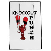 ロブスターボクシングノックアウトパンチ ミディアムペーパーバッグ (裏面)