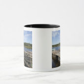 ロブスターボート、ムシャボーム、ノヴァスコシア、カナダ マグカップ (中央)