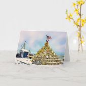 ロブスターポットツリーinプリマスMA カード (黄色い花)