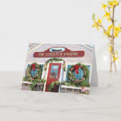 ロブスターポンド休日 カード (黄色い花)