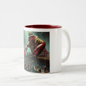 ロブスターマン・コスメ – カップのマリタイム・メイヘム ツートーンマグカップ (正面右)