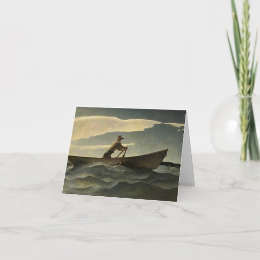 ロブスターマン、N.C.ワイエスの寮マン サンキューカード (正面)