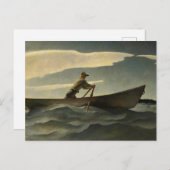 ロブスターマン、N.C.ワイエスの寮マン ポストカード (正面/裏面)