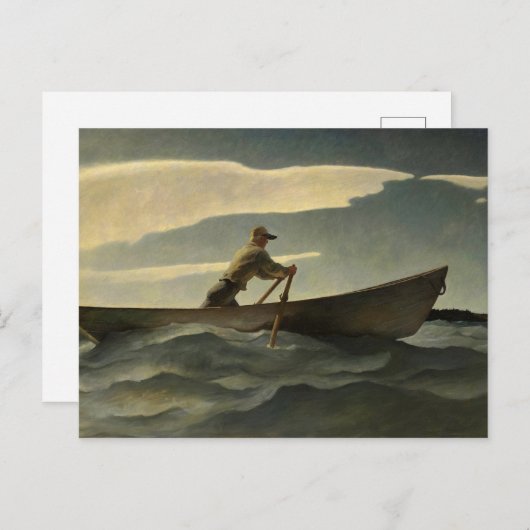 ロブスターマン、N.C.ワイエスの寮マン ポストカード (正面/裏面)