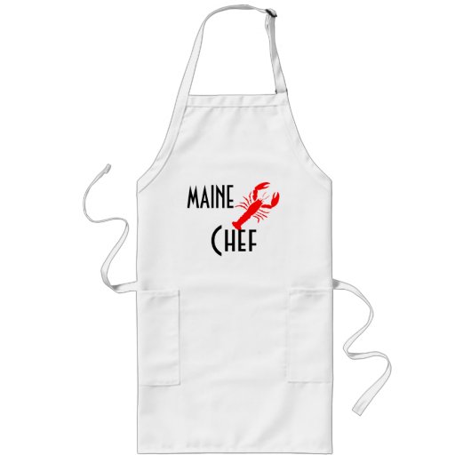 ロブスターメインのシェフ ロングエプロン (正面)