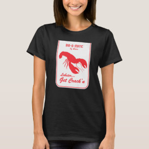 ロブスターメインニューイングランド海鮮ショアディナーチョー Tシャツ