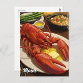 ロブスターメーントラベル ポストカード (正面/裏面)