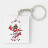 ロブスターモブ🦞漫画おもしろいギャング キーホルダー (裏面)