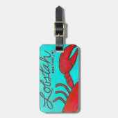 ロブスターラゲッジタグ ラゲッジタグ (正面縦)