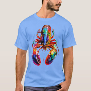 ロブスターレインボーTシャツ Tシャツ