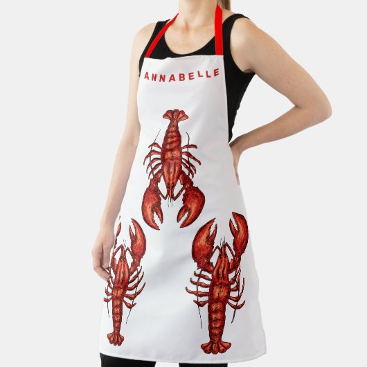 ロブスター個人用の大きなエプロン エプロン (インサイチュ)