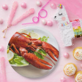 ロブスター写真 ペーパープレート (パーティー)