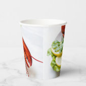 ロブスター写真 紙コップ (右)