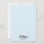 ロブスター宴パーティの招待状 招待状 (裏面)