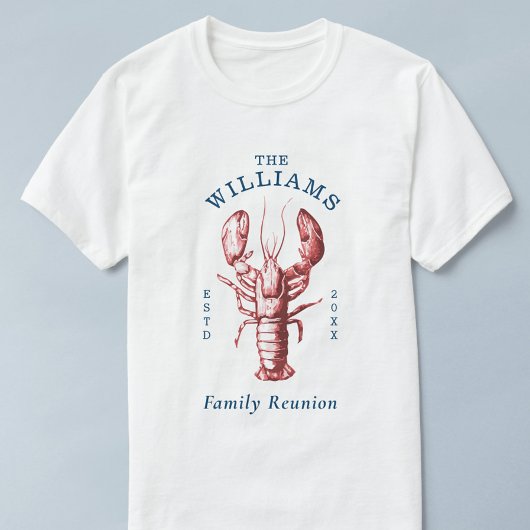 ロブスター家家族再会 Tシャツ