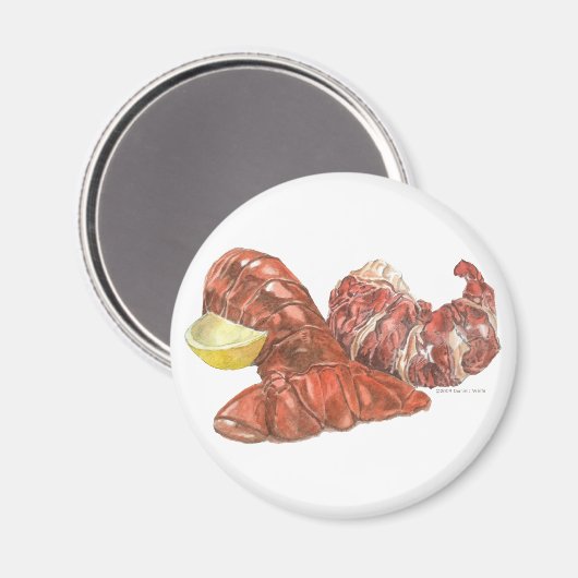 ロブスター尾 マグネット (正面/裏面)