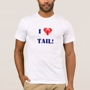 ロブスター尾- Tシャツ