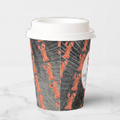 ロブスター手水色シーフードカニ沸騰素朴 紙コップ (右)