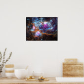 ロブスター星雲 – コズミックウィンターワンダーランド ポスター (キッチン)