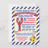 ロブスター沸騰招待状 招待状 (正面)