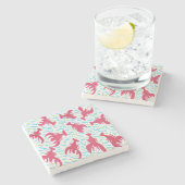 ロブスター湾 ストーンコースター (横)