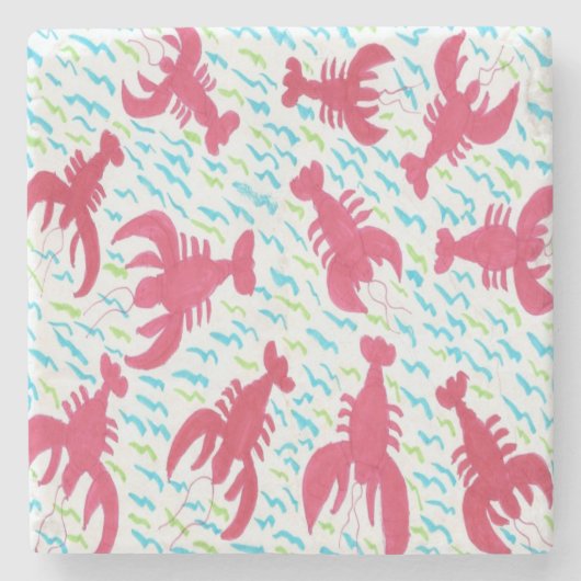 ロブスター湾 ストーンコースター (正面)