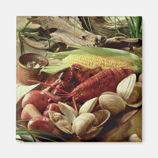 ロブスター焼き マグネット (正面)