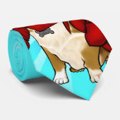 ロブスター犬のタイ ネクタイ (ロール)