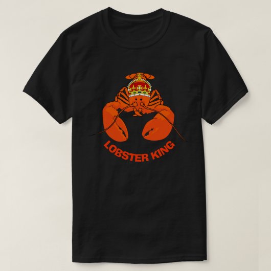 ロブスター王 Tシャツ (デザイン正面)