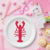 ロブスター紙プレート ペーパープレート (パーティー)