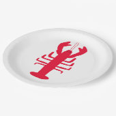 ロブスター紙プレート ペーパープレート (アングル)