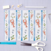 ロブスター航海のシーフードレモンシトラスウォーター 薄葉紙 (クラフト)