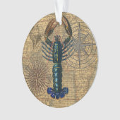 ロブスター貝類シーフードメインクラシック海 オーナメント (正面)