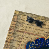 ロブスター貝類シーフードメインクラシック海 ビーチタオル (インサイチュ)