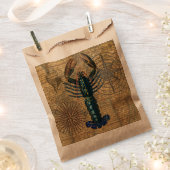 ロブスター貝類シーフードメインクラシック海 フェイバーバッグ (クリップ留めされた状態)