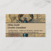 ロブスター貝類シーフードメインクラシック海 名刺 (正面)