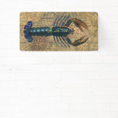 ロブスター貝類シーフードメインクラシック海 横断幕 (インサイチュ)