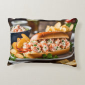 ロブスター転がとポテトチップ アクセントクッション (裏面)