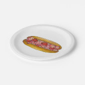 ロブスター転がサンドイッチポートランドメイングルメプレート ペーパープレート (アングル)