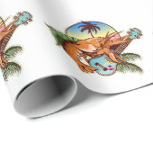 ロブスター遊のウクレレ・ギター ラッピングペーパー (ロールコーナー)